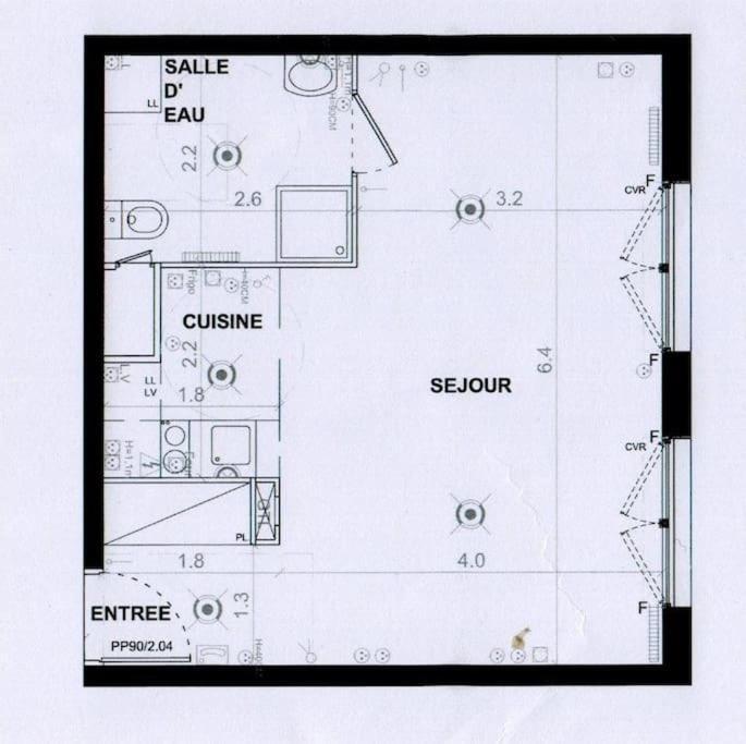 Grand Studio De 37M Carres - Rer Laplace Et Maison Des Examens A 5 Minutes A Pied Arcueil Buitenkant foto
